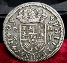 2 Reales - Philip V (Madrid; 2nd type; D · G) - Spain – Numista 2 Reales - Philip V (Madrid; 2nd type; D · G) - Spain – Numista