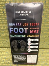 Phixnozar EMS Foot Massager Mat with 8 Modes and 19 Intensity Levels - Sealed