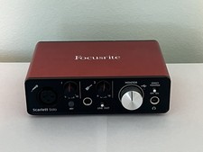 Focusrite 2nd Generation Scarlett Solo USB Audio Interface