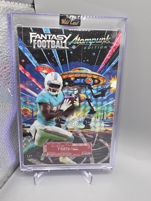 2026 Wild Card Fantasy Football Atompunk Tyreek Hill 1/1 Dolphins WR SP