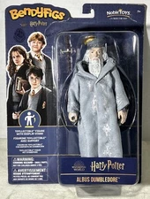 Albus Dumbledore BendyFigs Wizarding World Harry Potter Figure W/ Display Stand