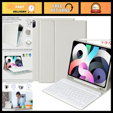 iPad Air Pro 11" Keyboard Case - Slim, Lightweight, Detachable, Bluetooth