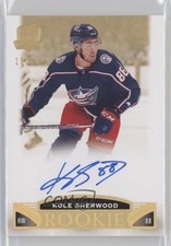2019 Upper Deck The Cup Rookie Gold Spectrum Foil 13/36 Kole Sherwood Auto 1x1