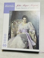 Pomegranate 1000 Piece Puzzle John Singer Sargent Lady Agnew of Lochnaw Art