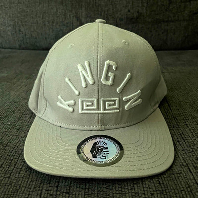 Last Kings ''Kingin'' LOK Baseball Cap - Gray Adjustable Men's One Size