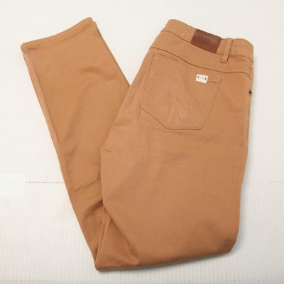 Barbell Apparel Jeans Mens 34x31 Brown Straight Athletic Fit Denim Stretch