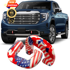 Tow Hook Cover Compatible with GMC Sierra 1500 2019, 2020, 2021, American