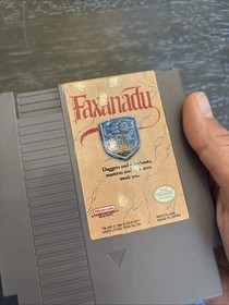 Faxanadu (Nintendo NES) 1989 Complete CIB Box Manual Great Shape