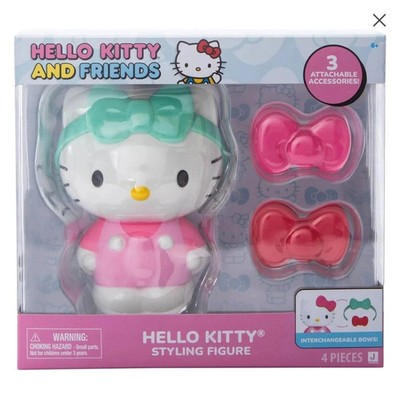 4-Piece Hello Kitty and Friends Styling Figure Set New With Box Ships free USA