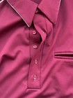 VTG. King Louie Bowling Shirt Mens Lg. Maroon With 4 Embroidered ABC Arm Patches — photo 5