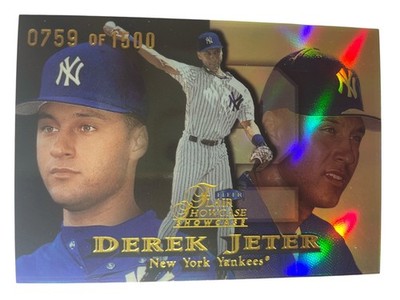 1999 Flair Showcase /1500 Derek Jeter Row 1