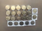 22 Morgan Silver Dollar Lot.  22 Morgan Silver dollars circulated.