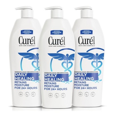 Curel Daily Healing Body Lotion for Dry Skin, Hydrating Body Lotion with Adva...
