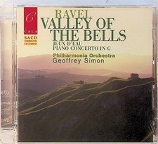 Ravel: Valley Of The Bells -Philharmonia Orchestra SACD -NEW -Geoffrey Simon (cd