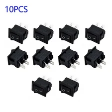 Auto Car Truck Boat Round Rocker 12V 16A 2Pin ON/OFF  for TOGGLE SPST Switches