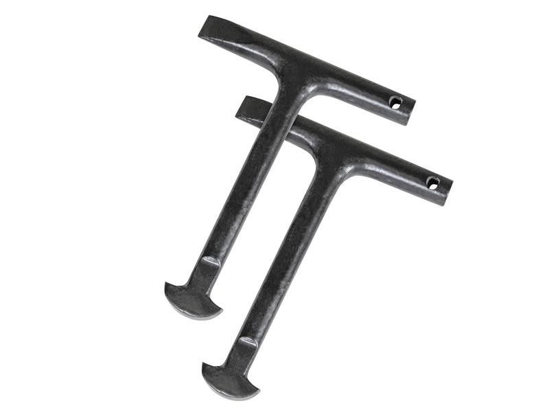 Faithfull Manhole Keys, D-Type 125mm (5in) (Pack 2) - Image 3