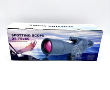 Green Multi-Platform Long Focal Zoom Spotting Scope 25-75x60 With Tripod