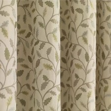 Dunelm Heritage Collection Glava Pencil Pleat Curtains. 52" Width X 72" Drop