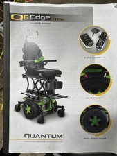 Quantum Q6 Edge 2.0 Power Wheelchair Rated 300 lbs - BRAND NEW