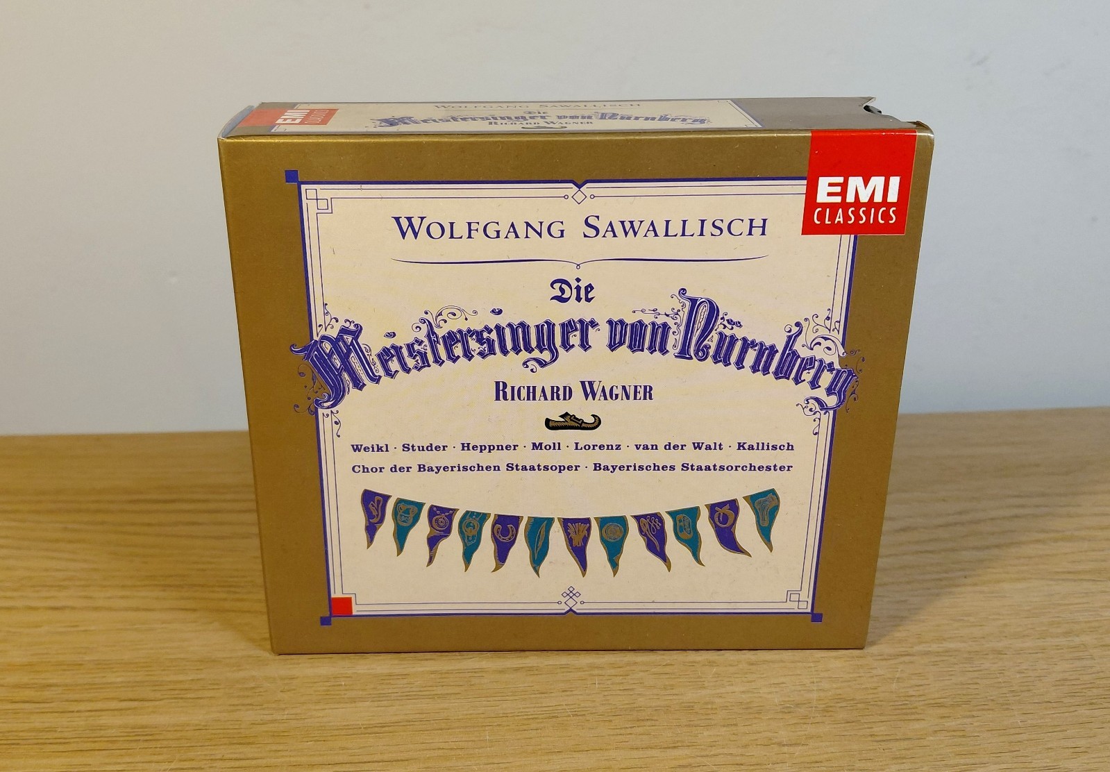 Wagner Die Meistersinger Wolfgang Sawallisch EMI Classics 4 CD Box Set