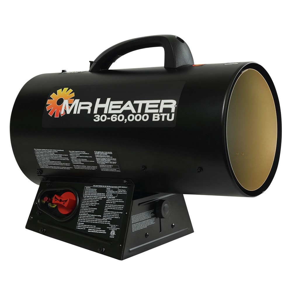 F271370 30,000 - 60,000 Btu Qbt Forced Air Propane Heater Ne