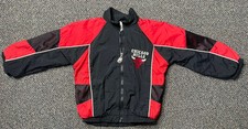 Vintage YOUTH Chicago Bulls Jacket NBA full Zip Mighty Mac