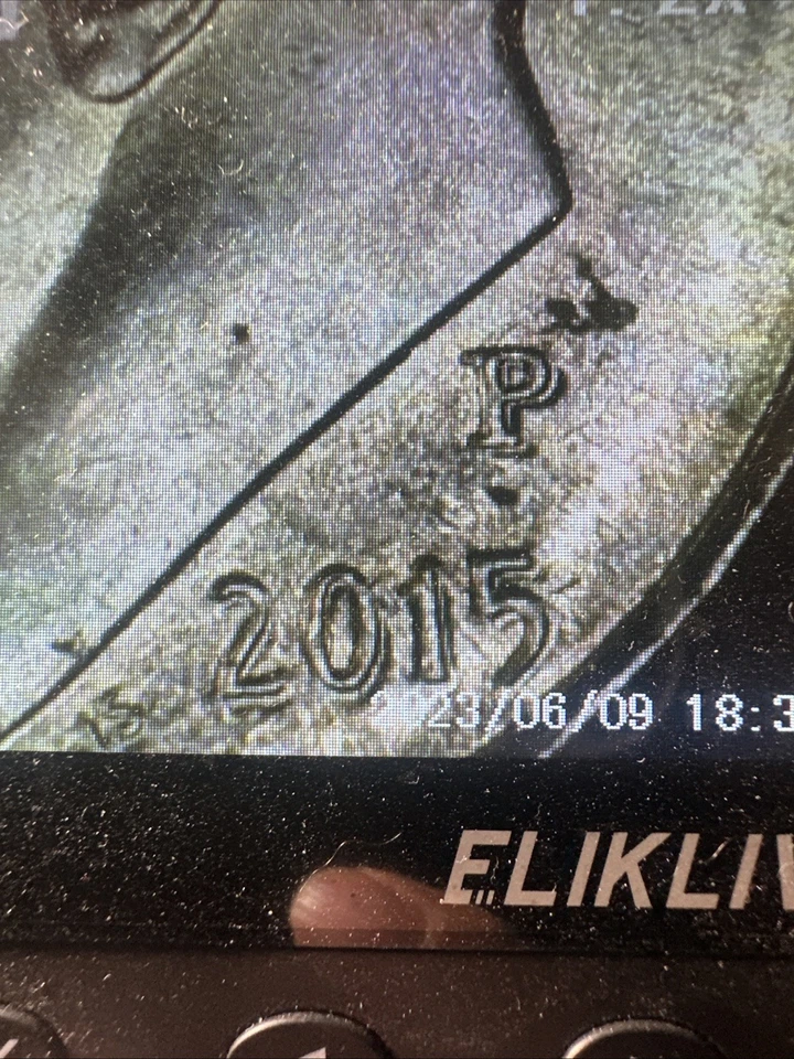 💥 2015 P  Dime Major Errors DDO, Over P, Year and In God We Trust!  - Image 2 of 4