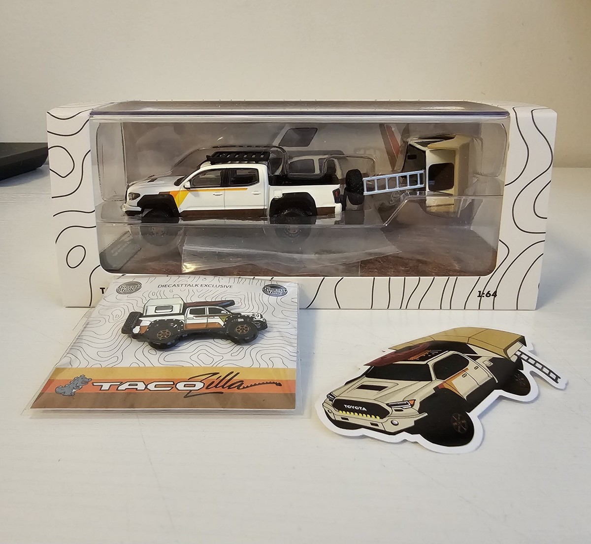 GCD DiecastTalk Toyota Tacoma Tacozilla | eBay