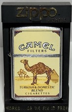 🐪 1988 CAMEL BEAST TURKISH DOMESTIC PACK GRAPHIC VINTAGE ZIPPO LIGHTER MIB RARE