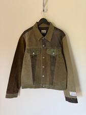 Gallery Dept. Andy Patchwork Canvas Jacket - Size Large - Green - Made in USA