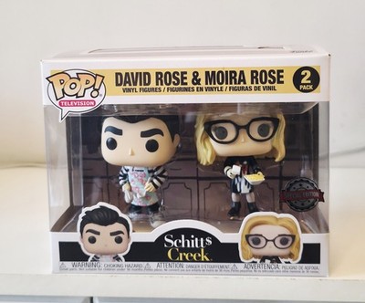 Funko Pop! Schitts Creek David & Moira Rose 2er Pack Fold In The Cheese