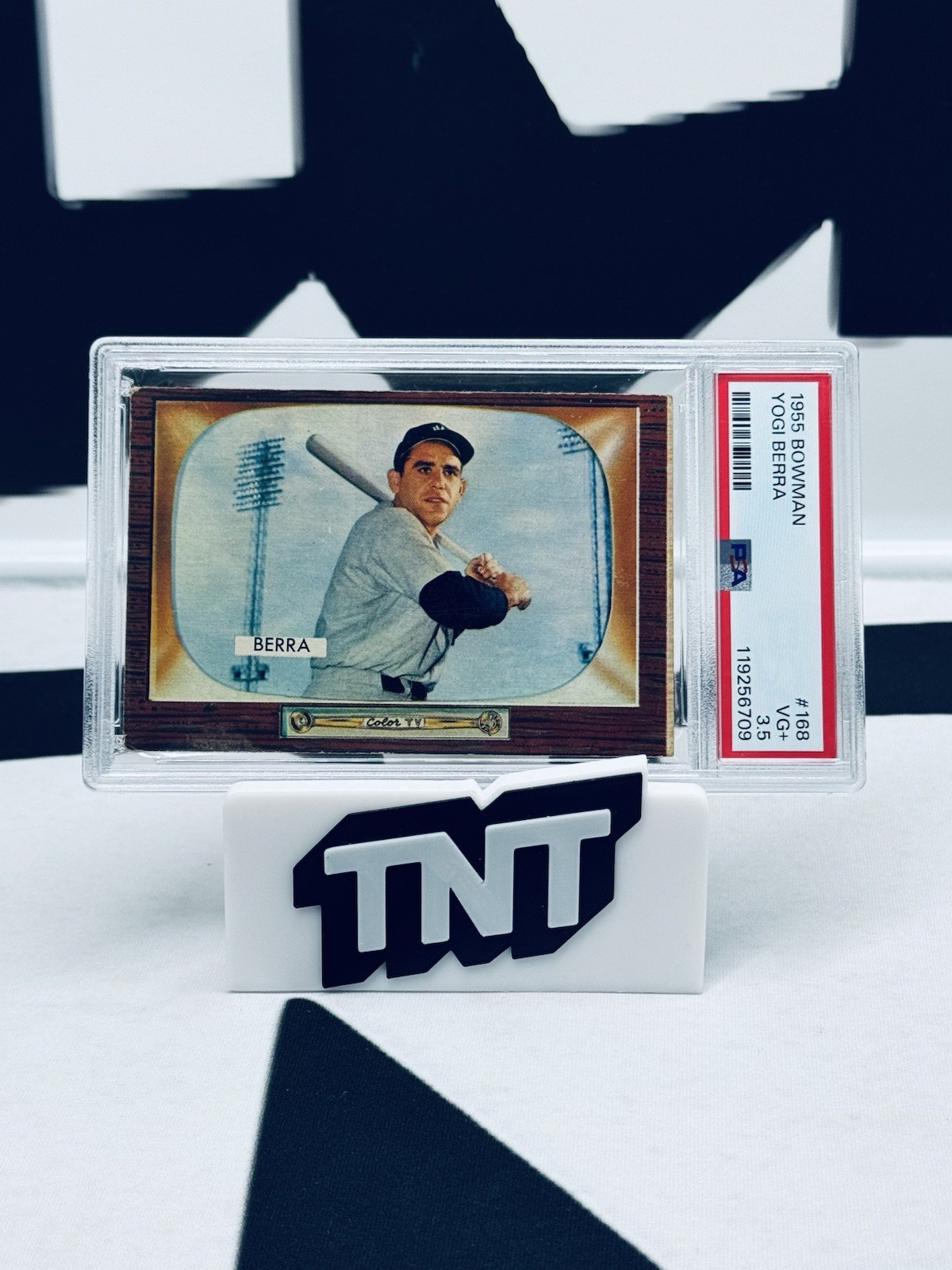 Yogi Berra 1955 Bowman #168 PSA 3.5