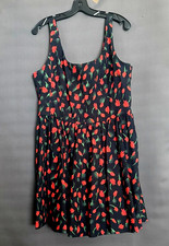 J.Crew Fit & Flare Mini Dress Painted Daisy Floral Corset Bodice Size 16 NWT