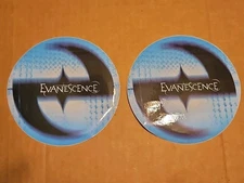 Evanescence Debut CD Fallen Bring Me to Life Promo Stickers  2 Decal Lot