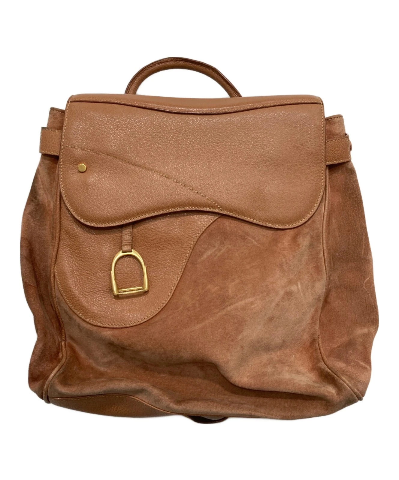 Gucci — Gucci Saddle 003 58 0020 Brown Backpack #TFB7000