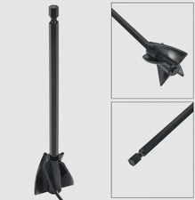 1x Solid Mixer Paddles For Paint Resin Epoxy Mixer Stirrer Attachment For Drill