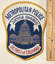 District Of Columbia METROPOLITAN Police Patch VERSION TWO SHOULDER patch