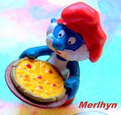 20180 Schlumpf Völler Pizza Smurf Schlumpf Schlumpf verschiedene. schlümpfe h.kong 84