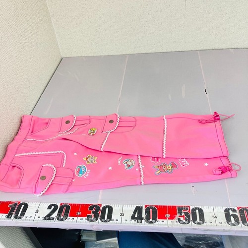 Pantalones Mezzo Piano Rosa 110 cm 43,30 pulgadas Lindo Personaje Mimi Popo Bolsillo Kawaii Raro - Imagen 4 de 24