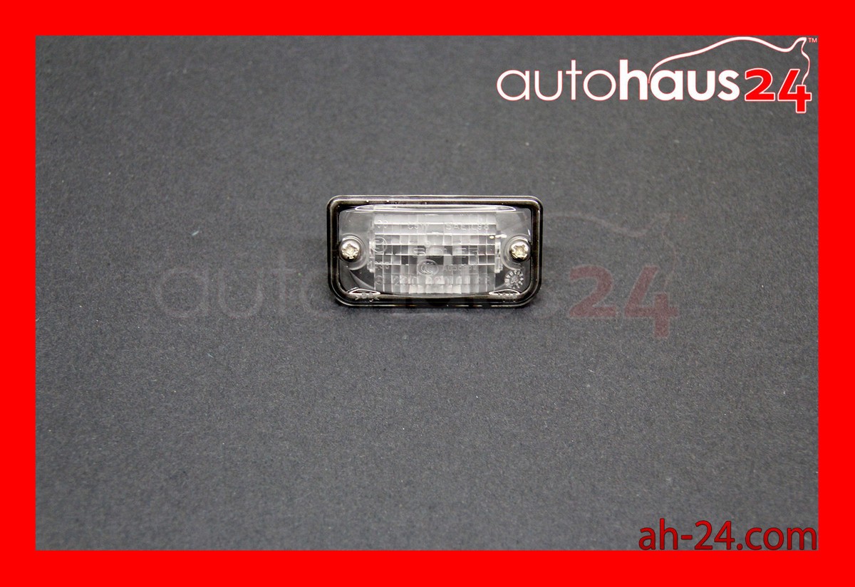 MERCEDES BENZ SL550 SL63 LICENSE PLATE LAMP LENS GENUINE OEM NEW