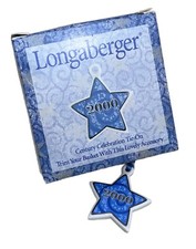 Longaberger Baskets 2000 Century Star Tie On