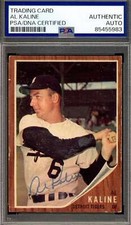 Al Kaline Rookie Cards and Autographed Memorabilia Guide 46
