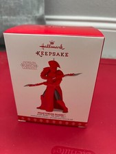 Star Wars Last Jedi First Order PRAETORIAN GUARD Hallmark Keepsake Ornament 2017