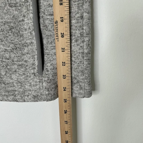 Simply Southern Sweater Knit Vest Men’s Size Small Gray Full Zip image 5