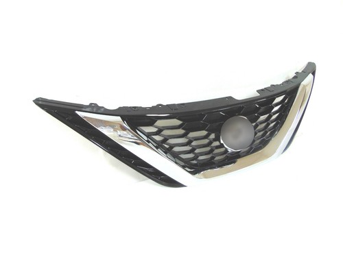 Fits 2016 2017 2018 2019 Nissan Sentra SR Grile Front Bumper Upper Grille - Picture 8 of 8