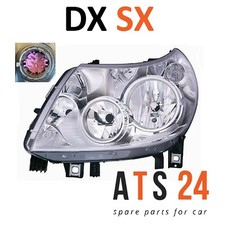 COPPIA FARI PROIETTORE ANTERIORE DX-SX FIAT DUCATO DAL 2011 AL 2014 H7-H15 8 PIN
