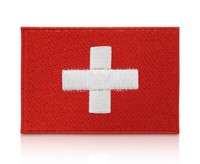 Schweiz Flagge Patch Zum AufbüGeln | Schweizer Patches, Switzerland BüGelflicken