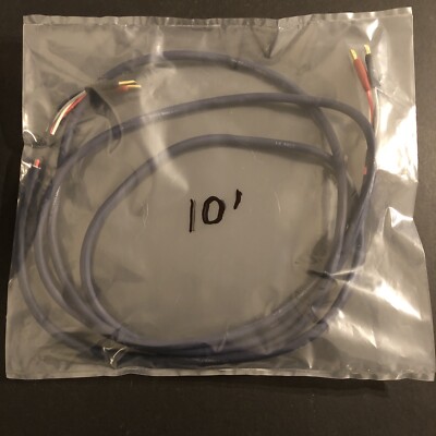 Straightwire Musicable 14/4 Stereo Speaker Cables 10ft