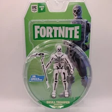 2020 Jazwares Fortnite Solo Mode SKULL TROOPER (INVERTED) 4" Series 6