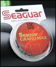 Seaguar GRAND MAX Fluorocarbon 100yds LEADER Line RIVERGE Fly Fishing Tippet 